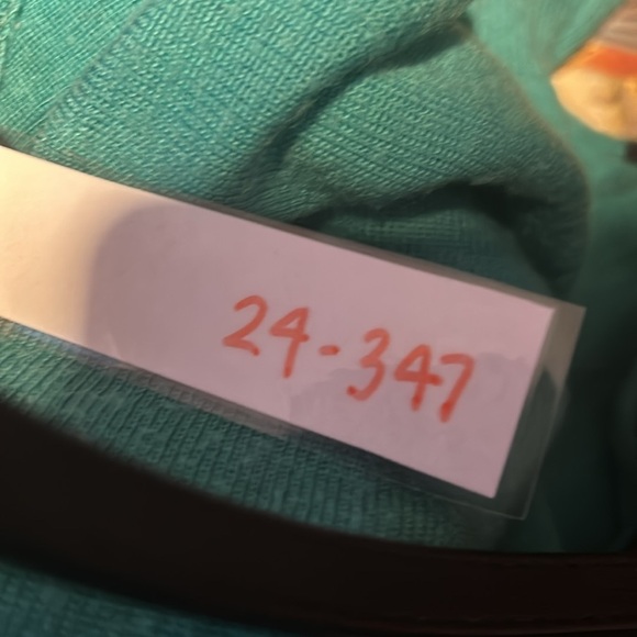 Teal and Blue Cillini Sweater - Picture 4 of 4